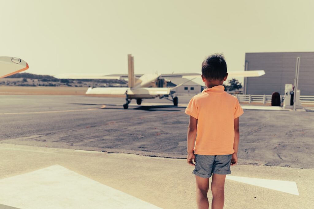 Illustration related to 7 Tips for Flying with a Child with Sensory Processing Disorder — Travel & Accessibility resource guide